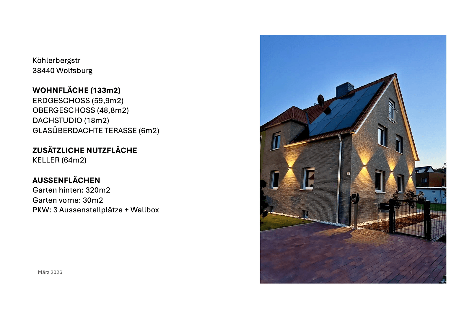 house to rent, 133 m², Wolfsburg, Lower Saxony house to rent, 133 m², Wolfsburg, Lower Saxony