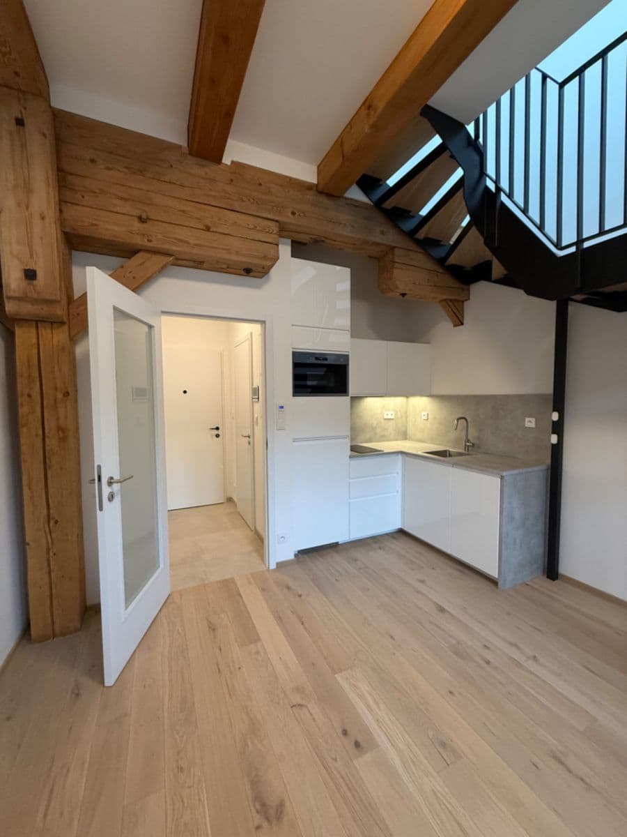 1 bedroom with open-plan kitchen flat to rent, 43 m², Závišova, Prague, Prague 1 bedroom with open-plan kitchen flat to rent, 43 m², Závišova, Prague, Prague