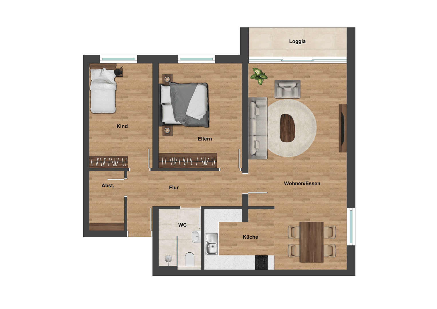 3 bedroom flat to rent, 78 m², Graf-Bernadotte-Straße 14, Kempen, North Rhine-Westphalia 3 bedroom flat to rent, 78 m², Graf-Bernadotte-Straße 14, Kempen, North Rhine-Westphalia