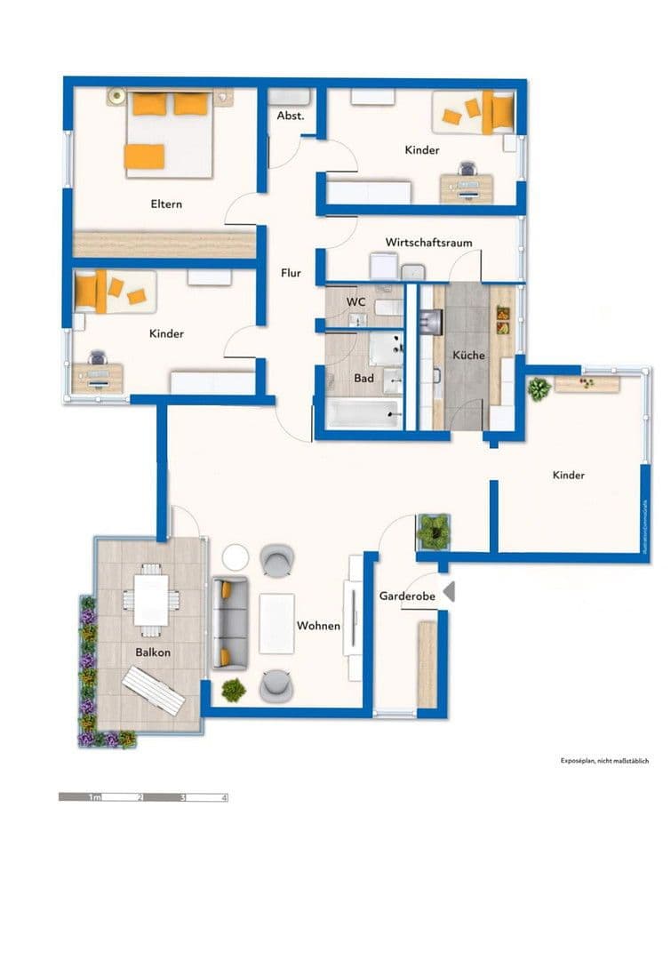 4 bedroom with open-plan kitchen flat for sale, 124 m², Kastenackerweg 10, Esslingen am Neckar, Baden-Württemberg 4 bedroom with open-plan kitchen flat for sale, 124 m², Kastenackerweg 10, Esslingen am Neckar, Baden-Württemberg