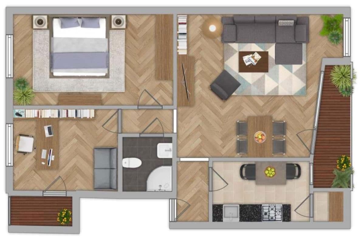 4 bedroom flat to rent, 86 m², Landwehrstraße 49, Bremen, Bremen 4 bedroom flat to rent, 86 m², Landwehrstraße 49, Bremen, Bremen