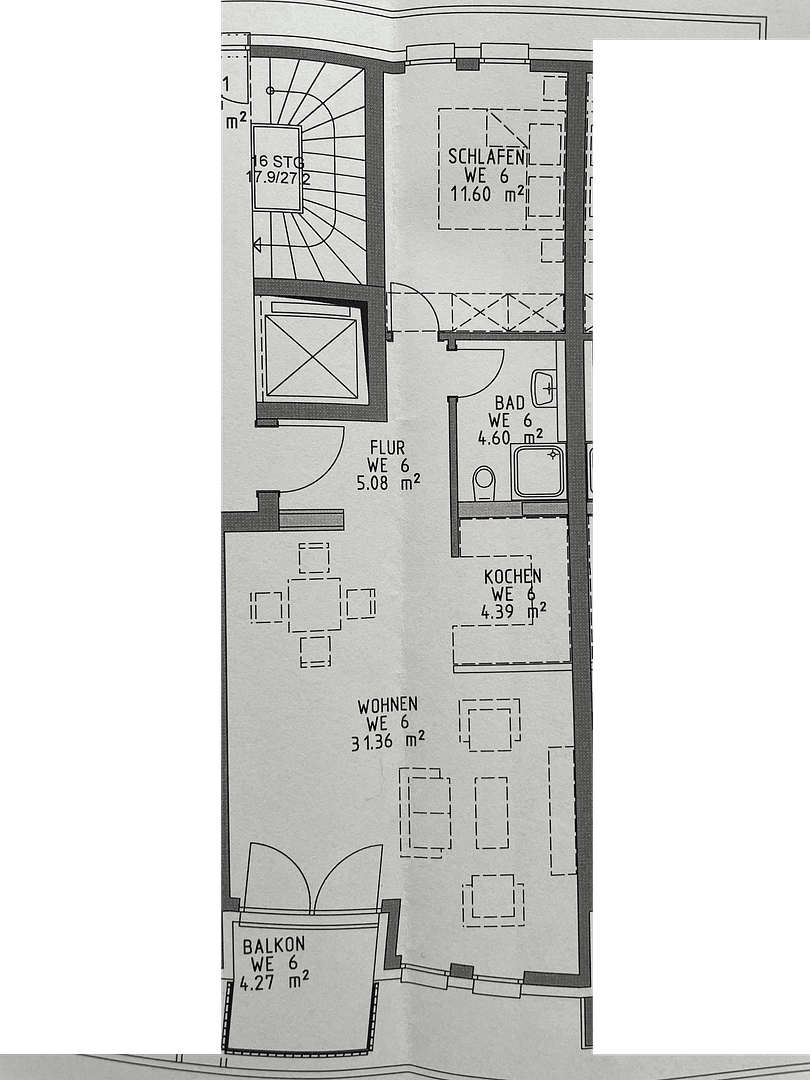 2 bedroom flat to rent, 59 m², Wiesbaden, Hesse 2 bedroom flat to rent, 59 m², Wiesbaden, Hesse