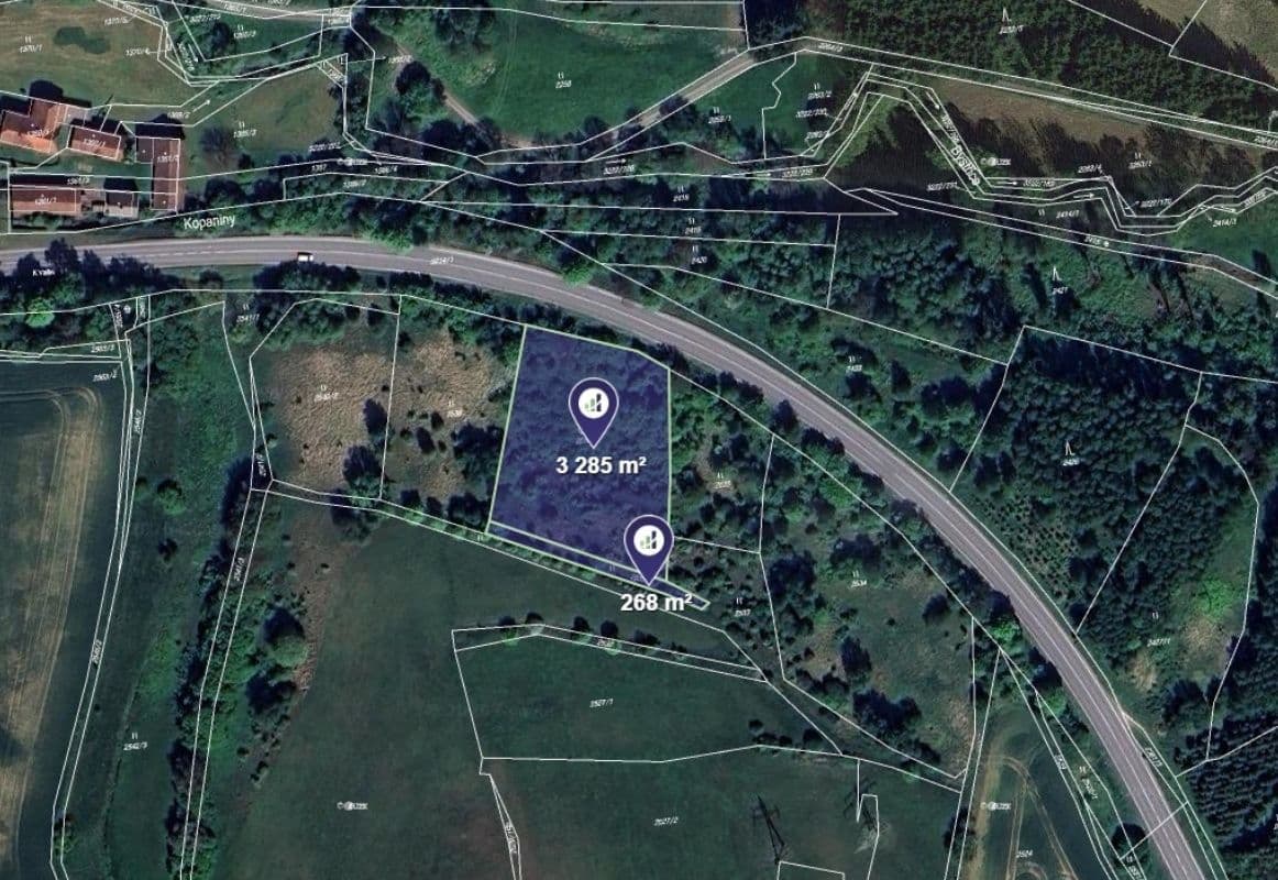 plot for sale, 1,777 m², Bystřice nad Pernštejnem, Vysočina Region plot for sale, 1,777 m², Bystřice nad Pernštejnem, Vysočina Region