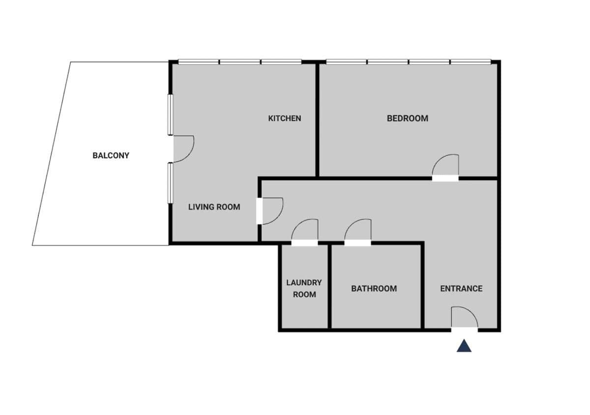 flat to rent, 46 m², Breitfeldova, Prague, Prague flat to rent, 46 m², Breitfeldova, Prague, Prague