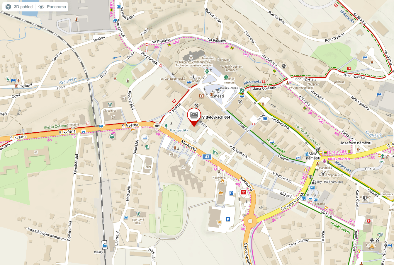 Studio flat to rent, 37 m², V Bytovkách, Králíky, Pardubický Region Studio flat to rent, 37 m², V Bytovkách, Králíky, Pardubický Region