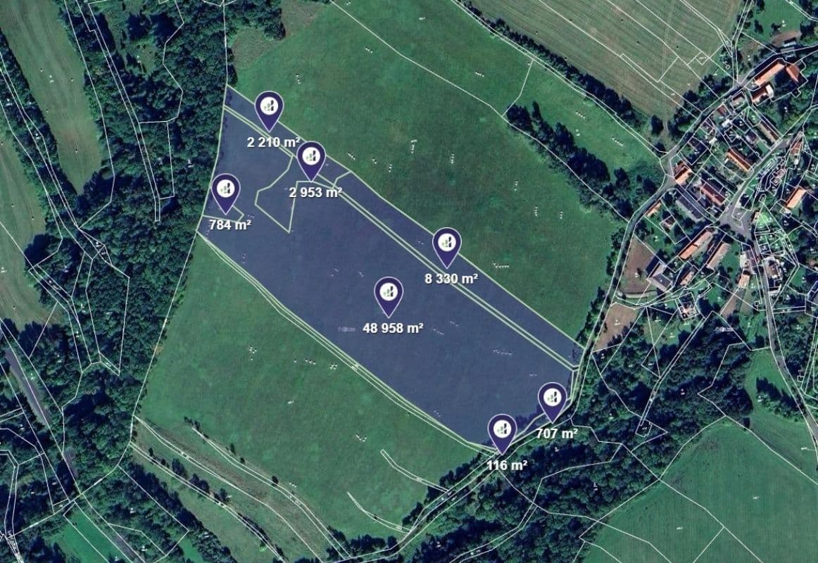 plot for sale, 64,058 m², Lovečkovice, Ústecký Region plot for sale, 64,058 m², Lovečkovice, Ústecký Region