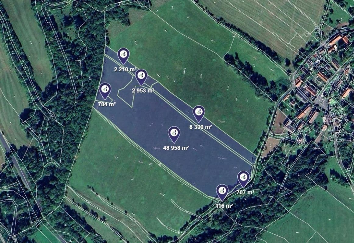 plot for sale, 64,058 m², Lovečkovice, Ústecký Region plot for sale, 64,058 m², Lovečkovice, Ústecký Region