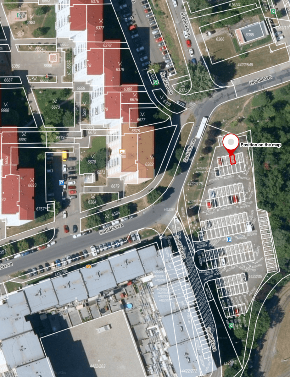 garage to rent, 12 m², Brno, Jihomoravský Region garage to rent, 12 m², Brno, Jihomoravský Region