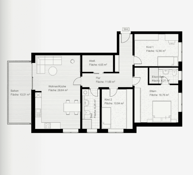 4 bedroom flat for sale, 103 m², Virchowstraße 6, Wetzlar, Hesse 4 bedroom flat for sale, 103 m², Virchowstraße 6, Wetzlar, Hesse