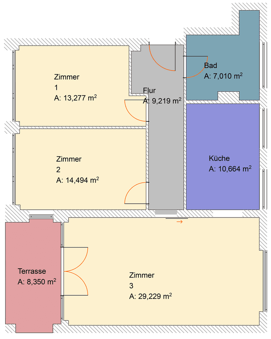 3 bedroom flat to rent, 86 m², Machonstraße 44, Berlin, Berlin 3 bedroom flat to rent, 86 m², Machonstraße 44, Berlin, Berlin