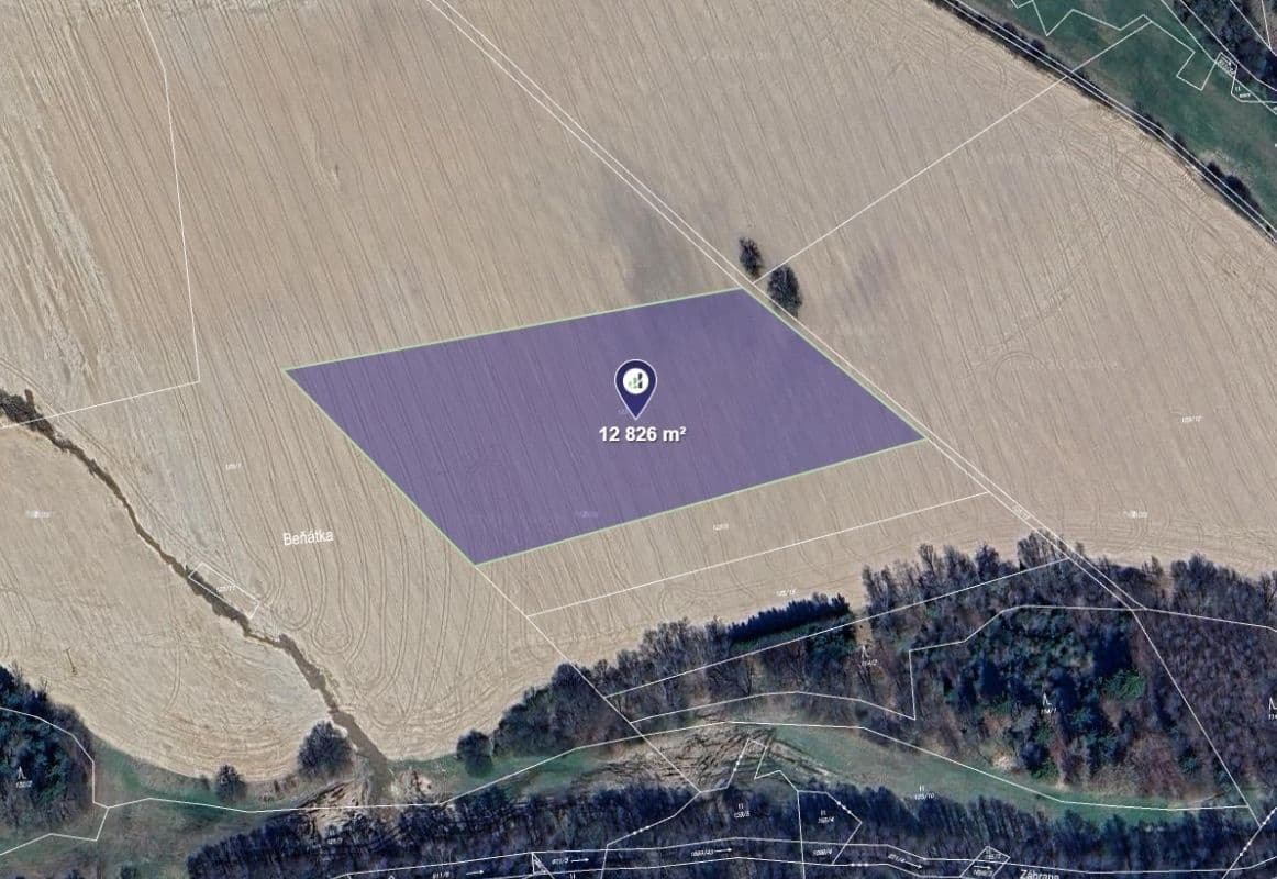 plot for sale, 12,826 m², Buková, Olomoucký Region plot for sale, 12,826 m², Buková, Olomoucký Region