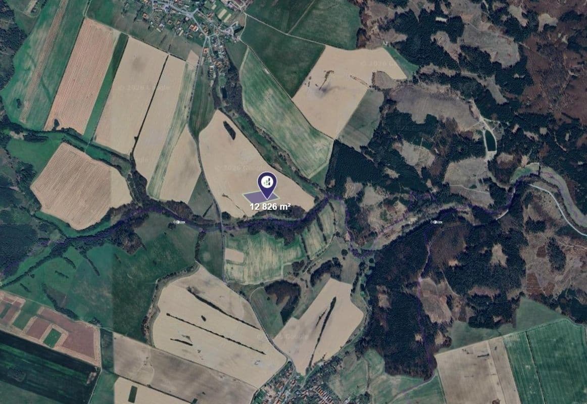 plot for sale, 12,826 m², Buková, Olomoucký Region plot for sale, 12,826 m², Buková, Olomoucký Region