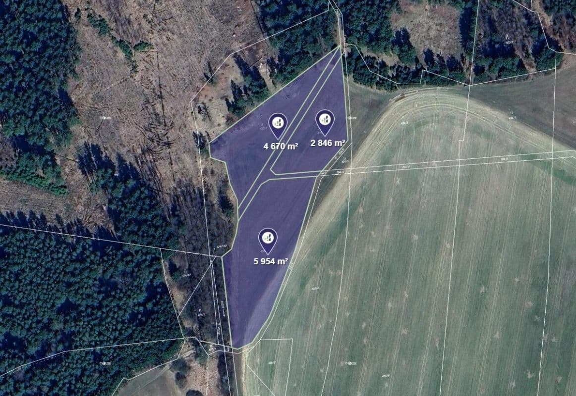 plot for sale, 13,470 m², Buková, Olomoucký Region plot for sale, 13,470 m², Buková, Olomoucký Region