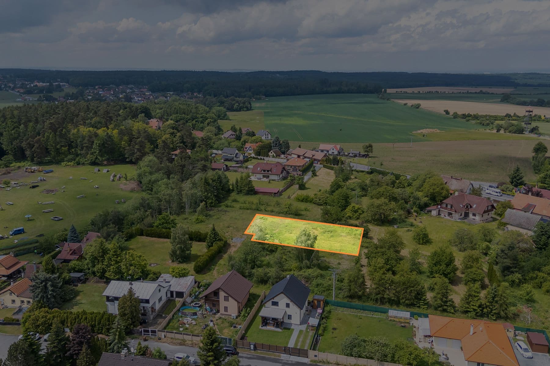 plot for sale, 930 m², Na Vyhlídce, Vyžlovka, Středočeský Region plot for sale, 930 m², Na Vyhlídce, Vyžlovka, Středočeský Region