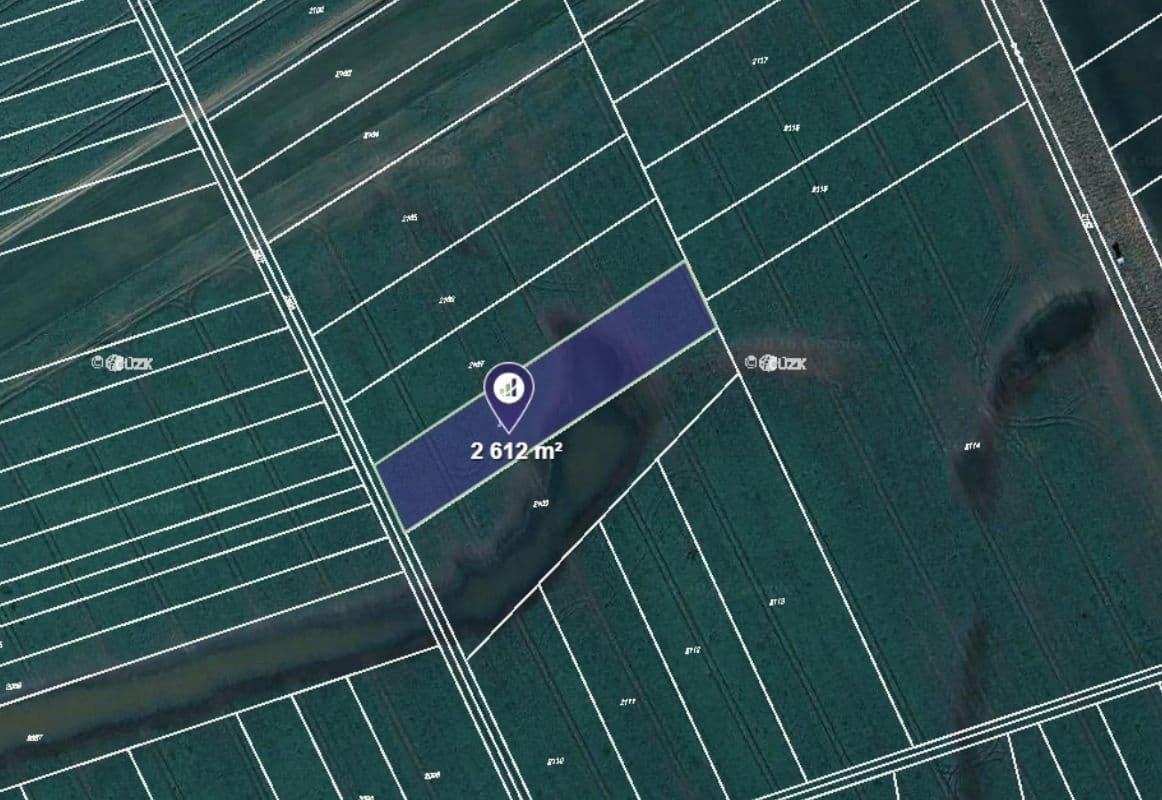plot for sale, 2,612 m², Sudoměřice, Jihomoravský Region plot for sale, 2,612 m², Sudoměřice, Jihomoravský Region