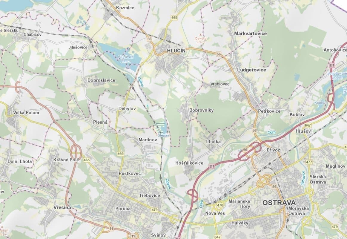 plot for sale, 2,248 m², Děhylov, Moravskoslezský Region plot for sale, 2,248 m², Děhylov, Moravskoslezský Region