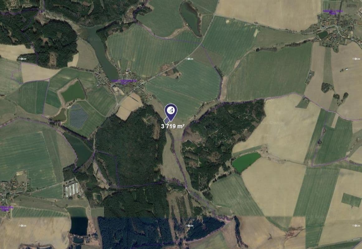 plot for sale, 3,719 m², Ratibořské Hory, Jihočeský Region plot for sale, 3,719 m², Ratibořské Hory, Jihočeský Region