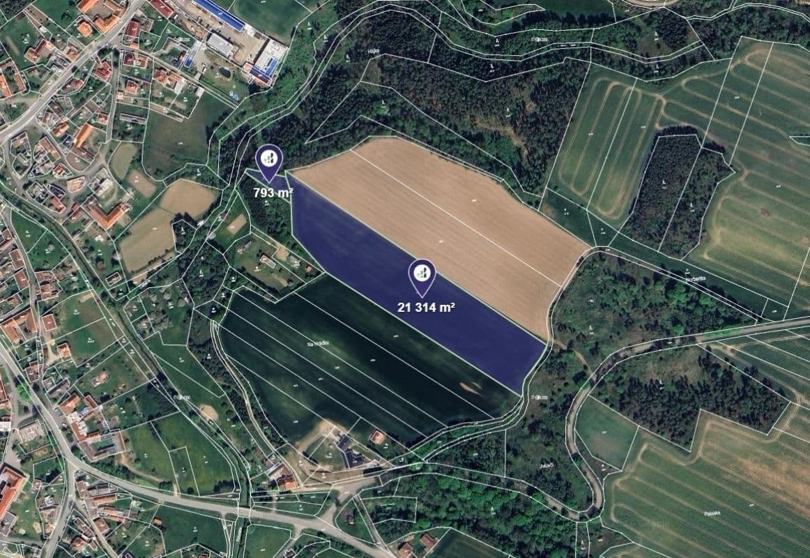 plot for sale, 23,969 m², Tasov, Vysočina Region plot for sale, 23,969 m², Tasov, Vysočina Region