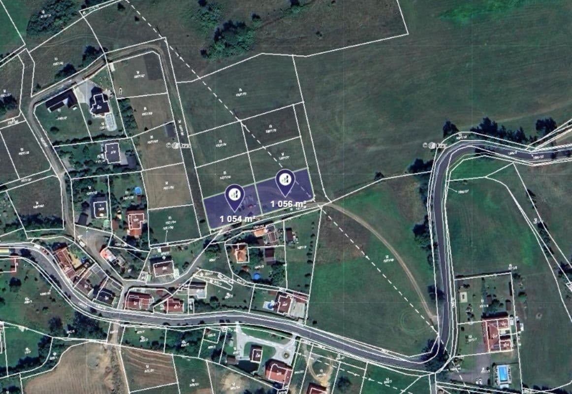plot for sale, 2,110 m², Kamýk nad Vltavou, Středočeský Region plot for sale, 2,110 m², Kamýk nad Vltavou, Středočeský Region