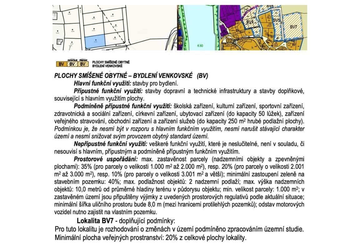 plot for sale, 2,110 m², Kamýk nad Vltavou, Středočeský Region plot for sale, 2,110 m², Kamýk nad Vltavou, Středočeský Region