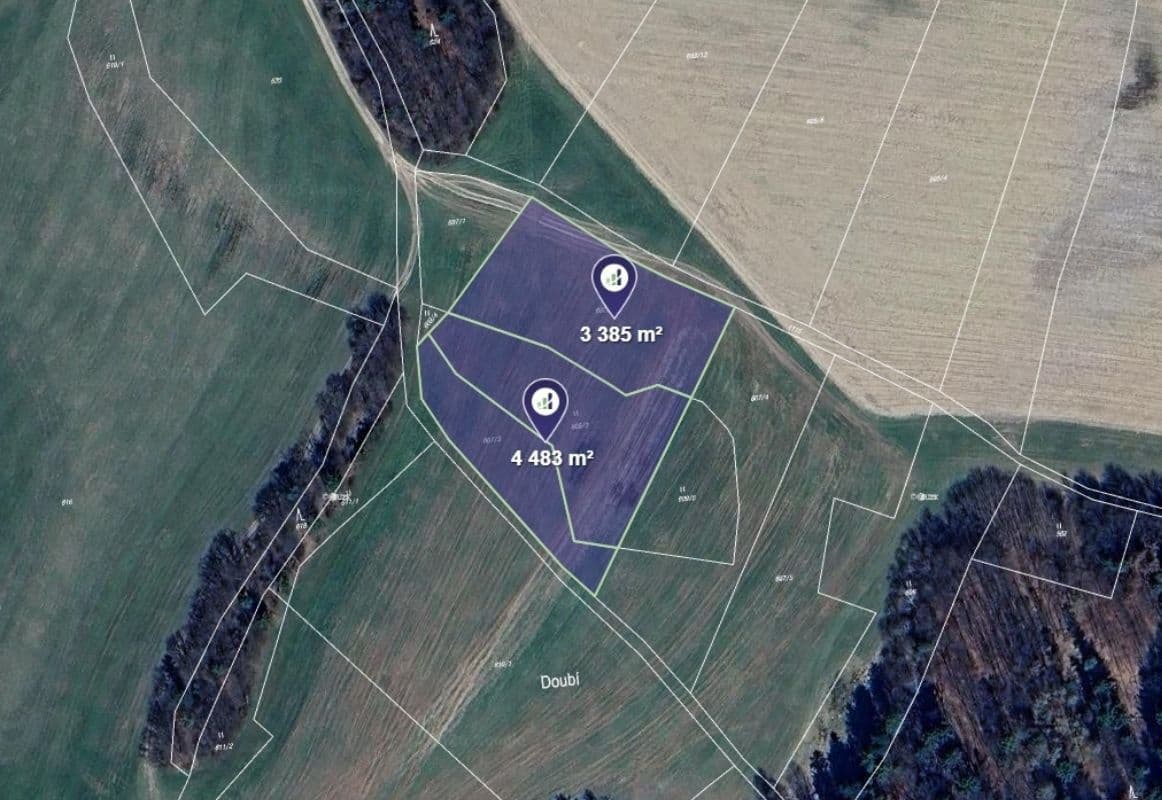 plot for sale, 7,868 m², Protivanov, Olomoucký Region plot for sale, 7,868 m², Protivanov, Olomoucký Region