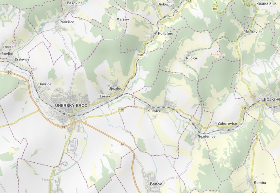 plot for sale, 971 m², Šumice, Zlínský Region plot for sale, 971 m², Šumice, Zlínský Region