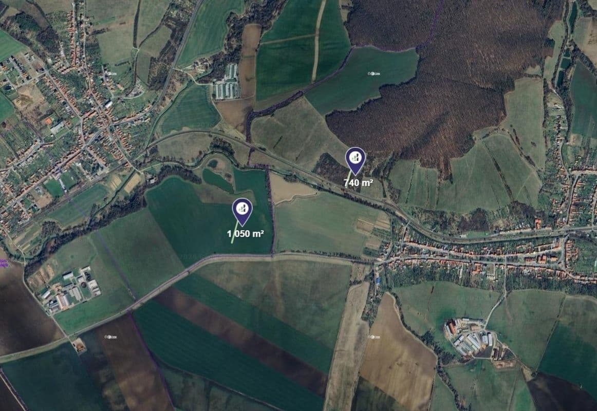 plot for sale, 895 m², Uherský Brod, Zlínský Region plot for sale, 895 m², Uherský Brod, Zlínský Region