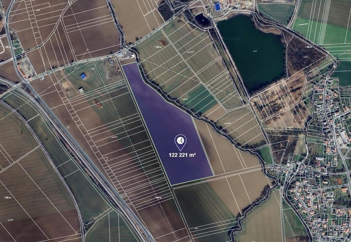 plot for sale, 122,221 m², Církvice, Středočeský Region plot for sale, 122,221 m², Církvice, Středočeský Region