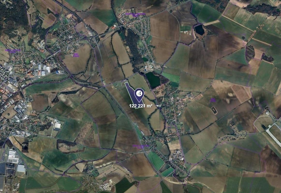 plot for sale, 122,221 m², Církvice, Středočeský Region plot for sale, 122,221 m², Církvice, Středočeský Region