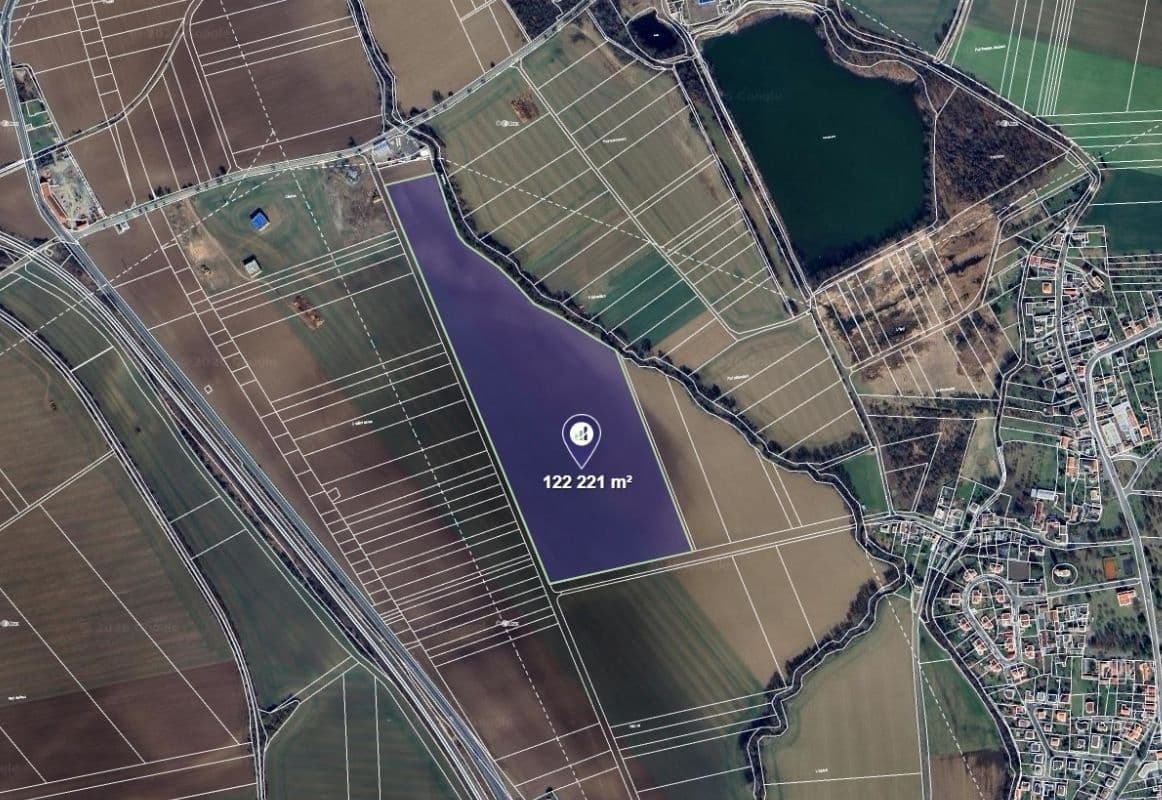 plot for sale, 177,217 m², Církvice, Středočeský Region plot for sale, 177,217 m², Církvice, Středočeský Region