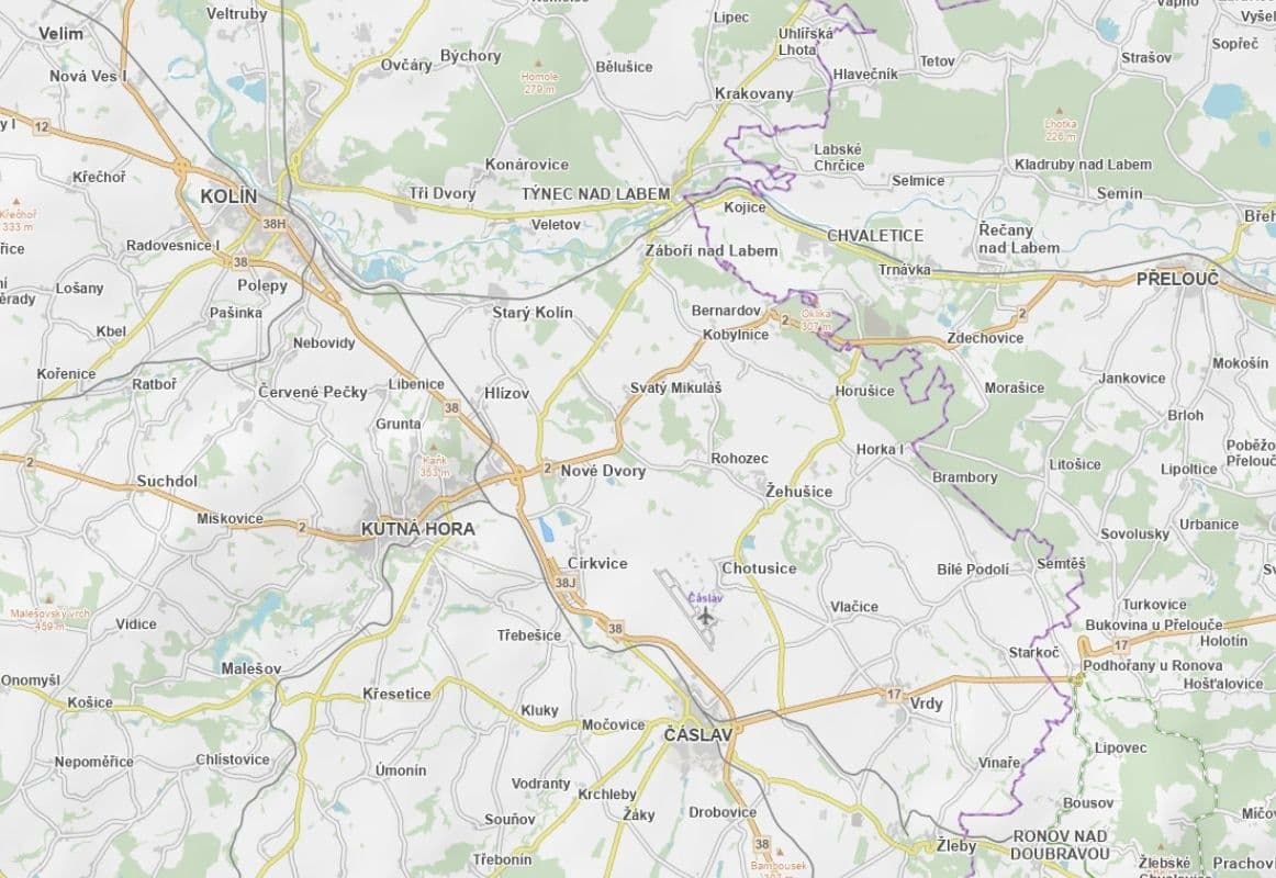 plot for sale, 177,217 m², Církvice, Středočeský Region plot for sale, 177,217 m², Církvice, Středočeský Region