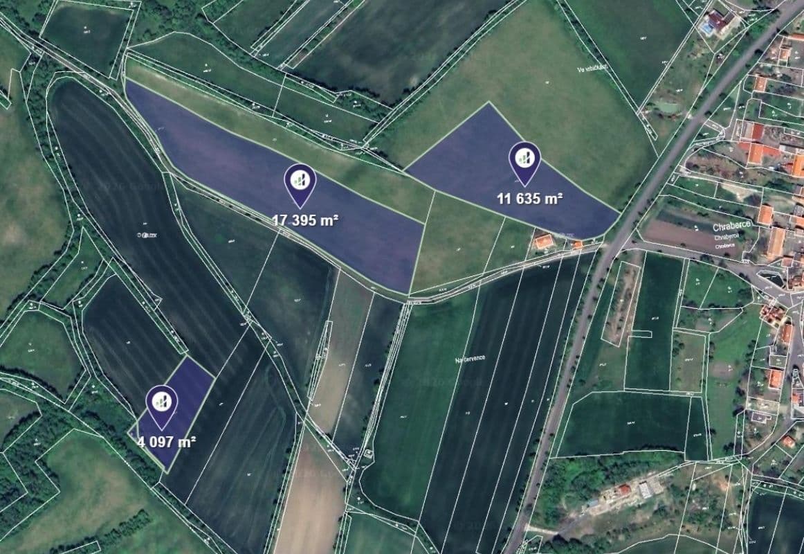 plot for sale, 204,161 m², Chraberce, Ústecký Region plot for sale, 204,161 m², Chraberce, Ústecký Region