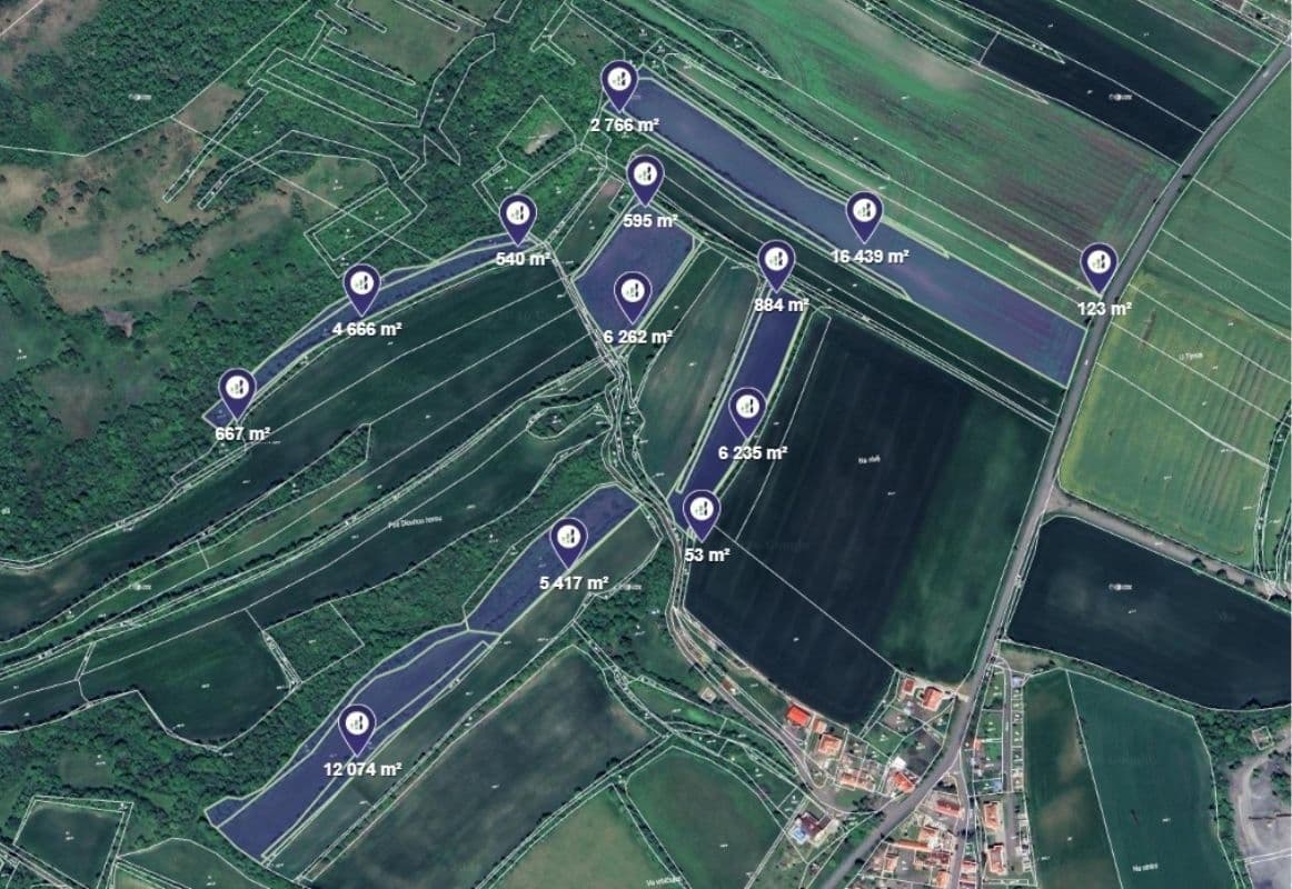plot for sale, 204,161 m², Chraberce, Ústecký Region plot for sale, 204,161 m², Chraberce, Ústecký Region