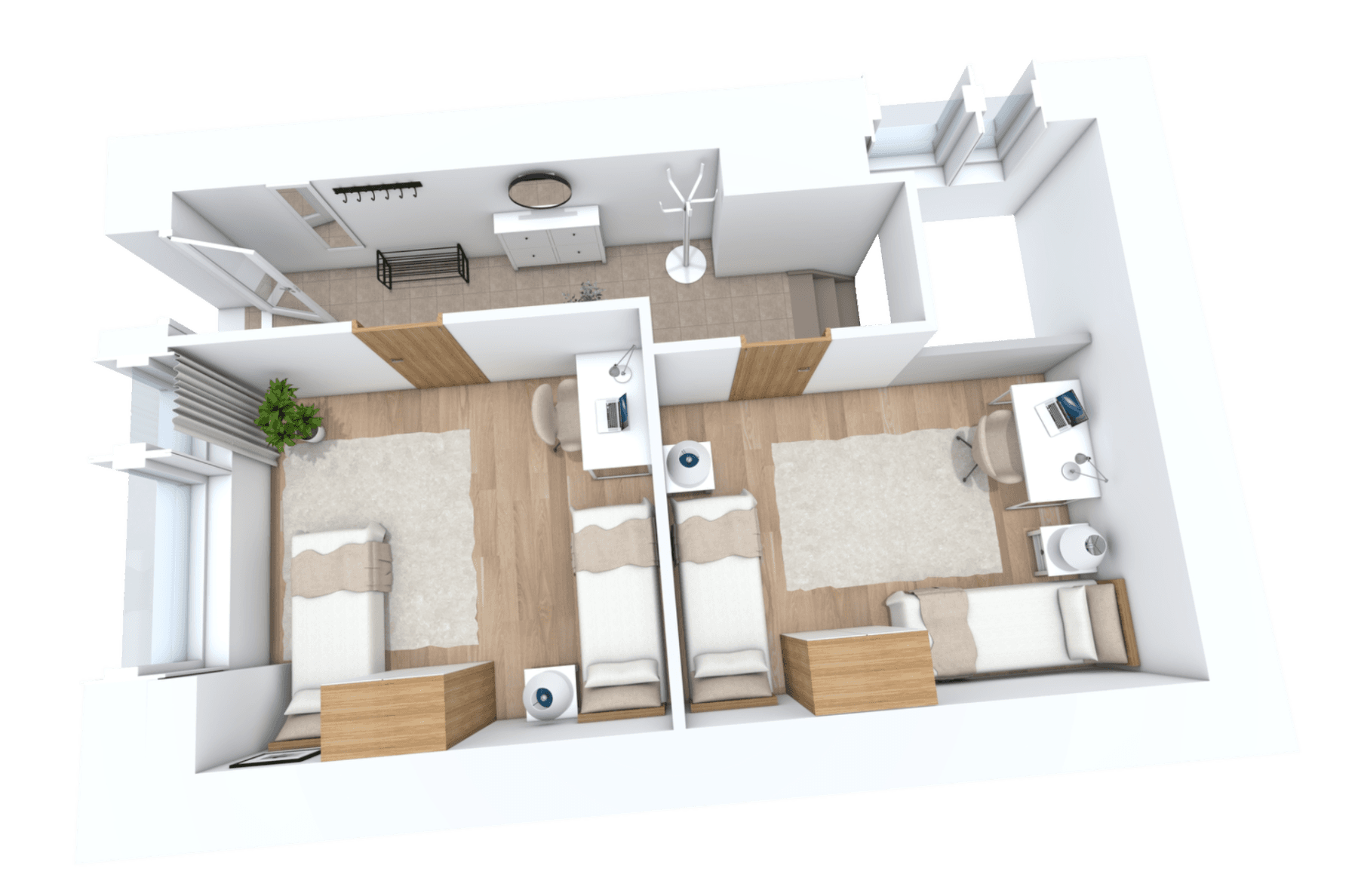 5 bedroom flat to rent, 123 m², Krátká, Prague, Prague 5 bedroom flat to rent, 123 m², Krátká, Prague, Prague