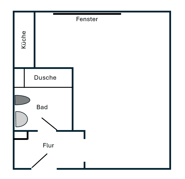 1 bedroom flat to rent, 26 m², Benzweg 4, Hanover, Lower Saxony 1 bedroom flat to rent, 26 m², Benzweg 4, Hanover, Lower Saxony