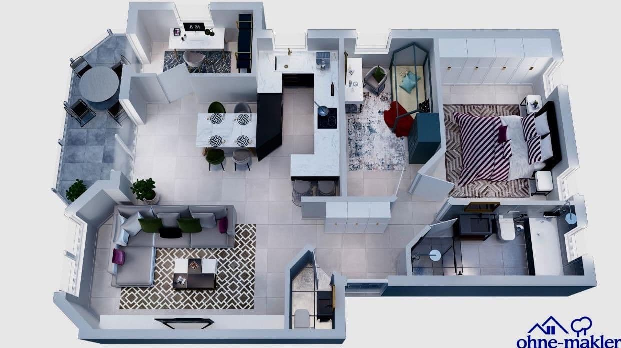 2 bedroom with open-plan kitchen flat for sale, 91 m², Im Löwengarten 14, Pfedelbach, Baden-Württemberg 2 bedroom with open-plan kitchen flat for sale, 91 m², Im Löwengarten 14, Pfedelbach, Baden-Württemberg