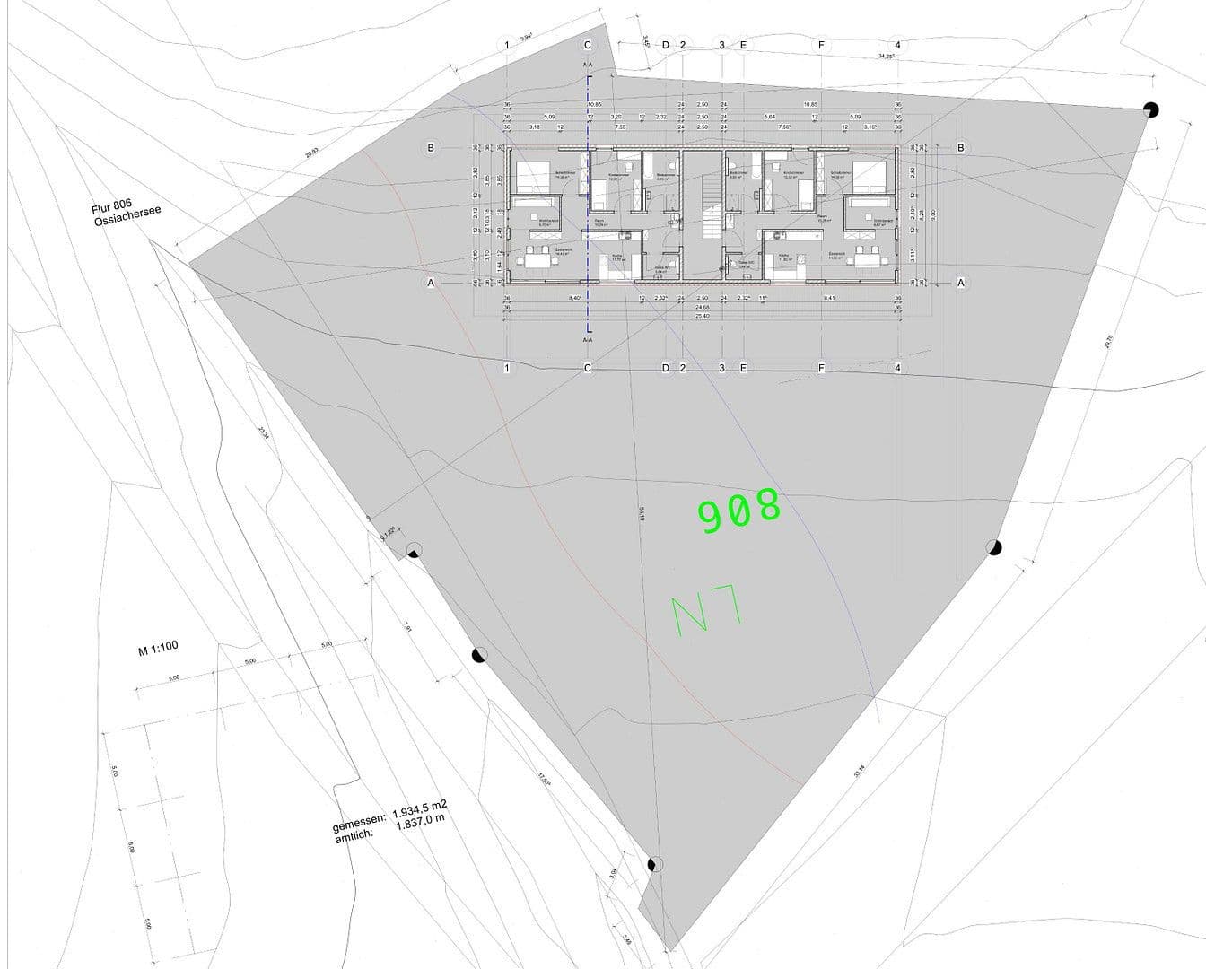 plot for sale, 1,837 m², Rappitsch 4, Ossiach, Carinthia plot for sale, 1,837 m², Rappitsch 4, Ossiach, Carinthia