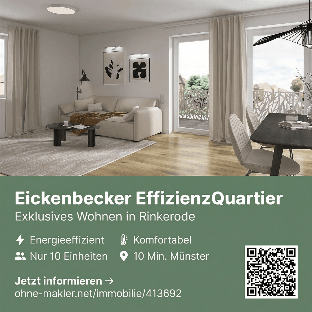 4 bedroom flat to rent, 109 m², Eickenbecker Straße 1-3, Drensteinfurt, North Rhine-Westphalia 4 bedroom flat to rent, 109 m², Eickenbecker Straße 1-3, Drensteinfurt, North Rhine-Westphalia