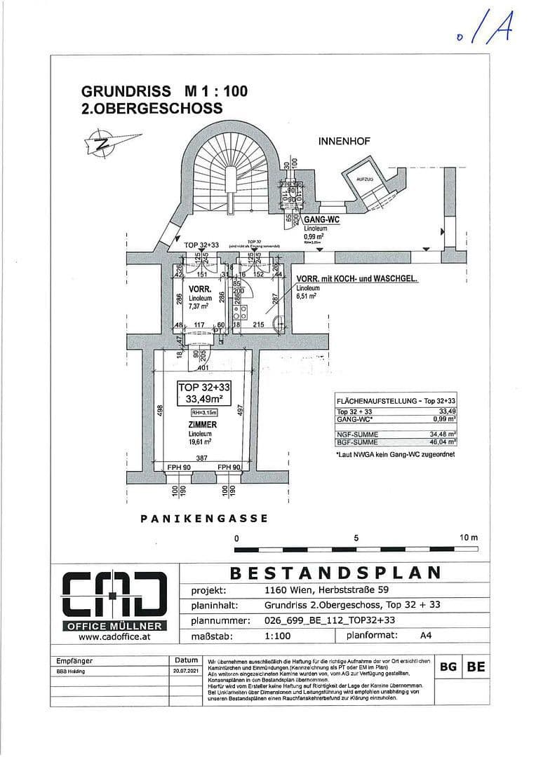 2 bedroom flat for sale, 34 m², Herbststrasse 59, wien, Vienna 2 bedroom flat for sale, 34 m², Herbststrasse 59, wien, Vienna