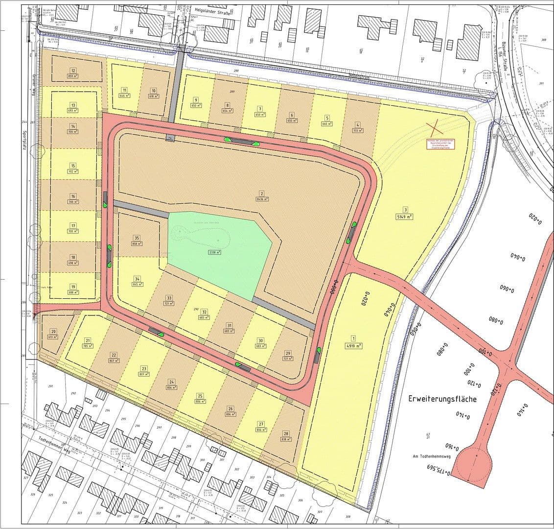 plot for sale, 785 m², Sylter Ring, Tellingstedt, Schleswig-Holstein plot for sale, 785 m², Sylter Ring, Tellingstedt, Schleswig-Holstein