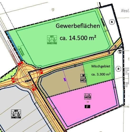 plot for sale, 14,500 m², Neuenkirchen-Vörden, Lower Saxony plot for sale, 14,500 m², Neuenkirchen-Vörden, Lower Saxony