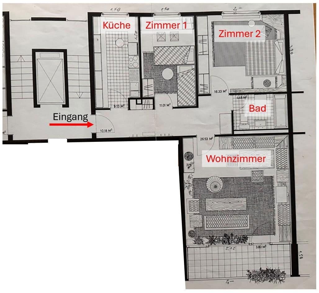 3 bedroom flat for sale, 80 m², Sophienstrasse 57a, Karlsruhe, Baden-Württemberg 3 bedroom flat for sale, 80 m², Sophienstrasse 57a, Karlsruhe, Baden-Württemberg