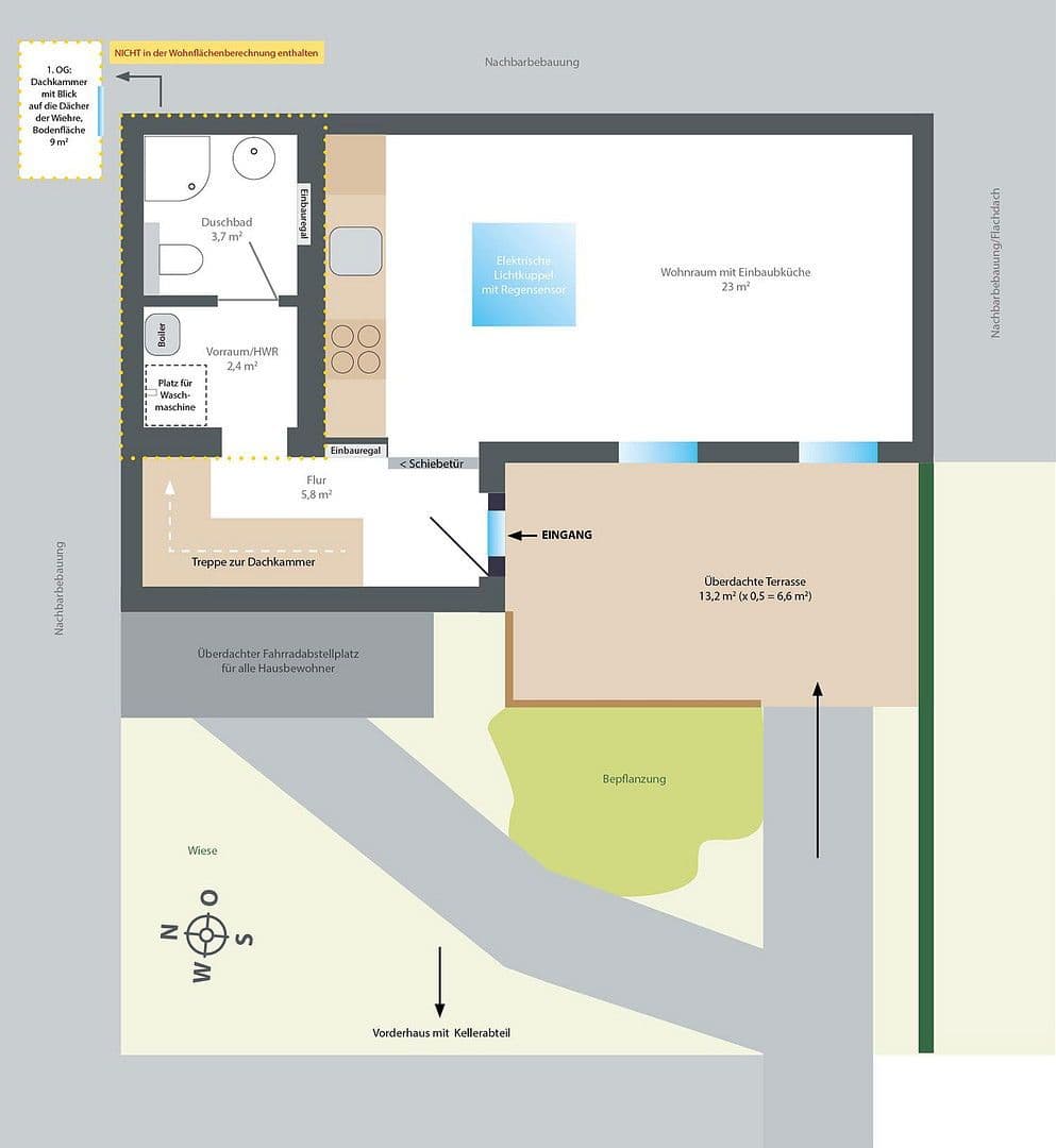 2 bedroom flat for sale, 42 m², Freiburg, Baden-Württemberg 2 bedroom flat for sale, 42 m², Freiburg, Baden-Württemberg