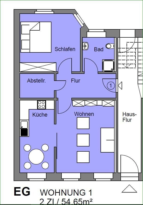 2 bedroom flat to rent, 55 m², Karl-Schmidt-Str. 47, Magdeburg, Saxony-Anhalt 2 bedroom flat to rent, 55 m², Karl-Schmidt-Str. 47, Magdeburg, Saxony-Anhalt