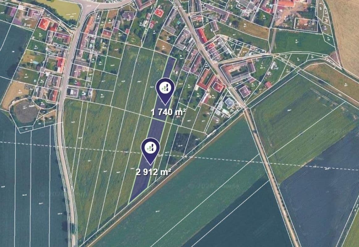 plot for sale, 58,319 m², Borkovice, Jihočeský Region plot for sale, 58,319 m², Borkovice, Jihočeský Region