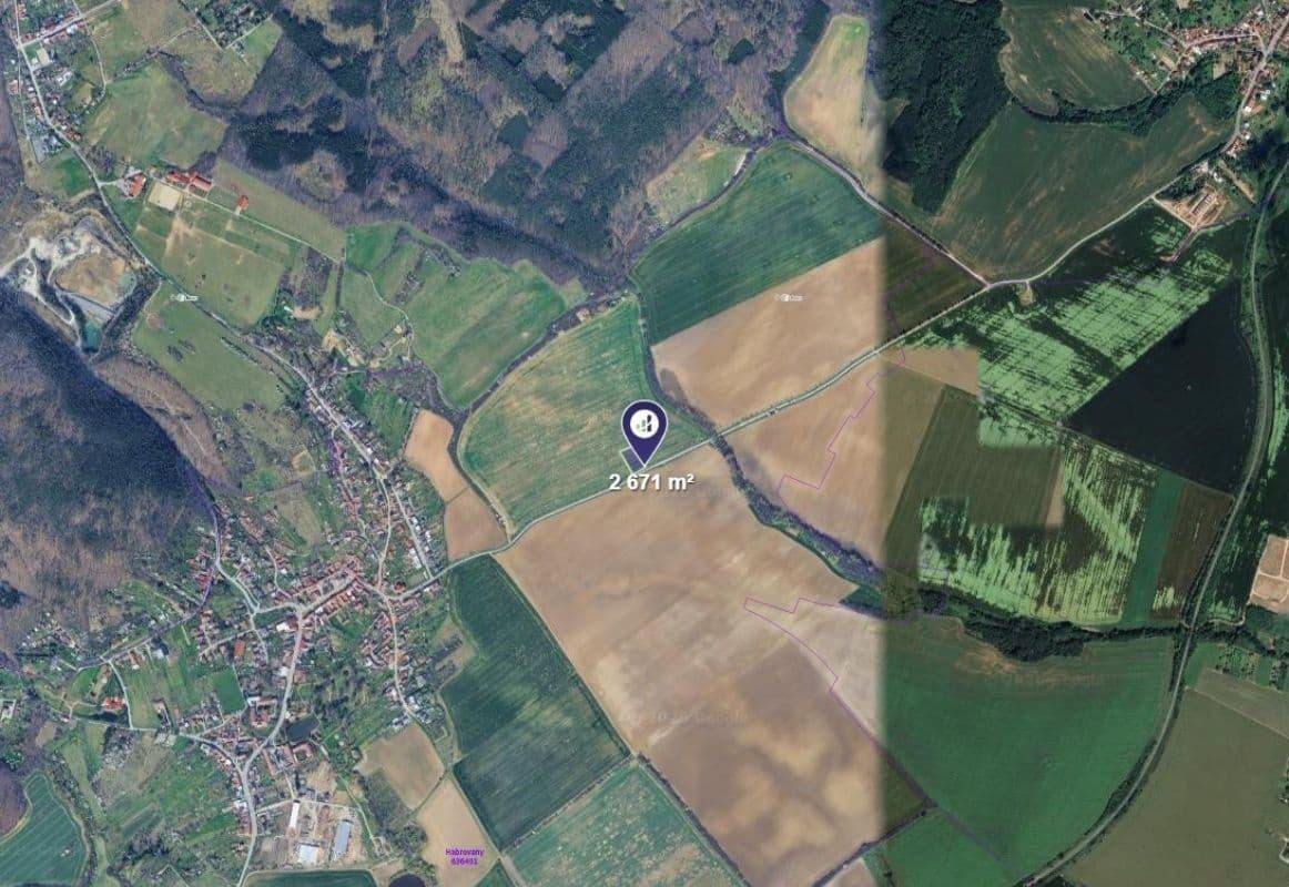 plot for sale, 2,671 m², Habrovany, Jihomoravský Region plot for sale, 2,671 m², Habrovany, Jihomoravský Region
