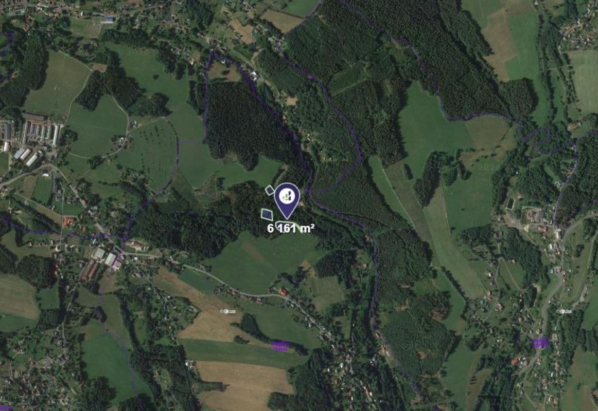 plot for sale, 3,081 m², Pěnčín, Liberecký Region plot for sale, 3,081 m², Pěnčín, Liberecký Region