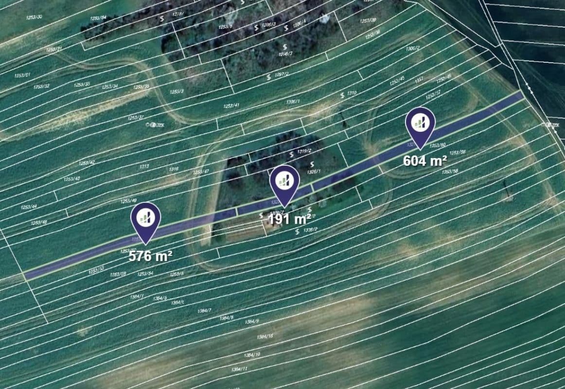 plot for sale, 1,371 m², Hýsly, Jihomoravský Region plot for sale, 1,371 m², Hýsly, Jihomoravský Region