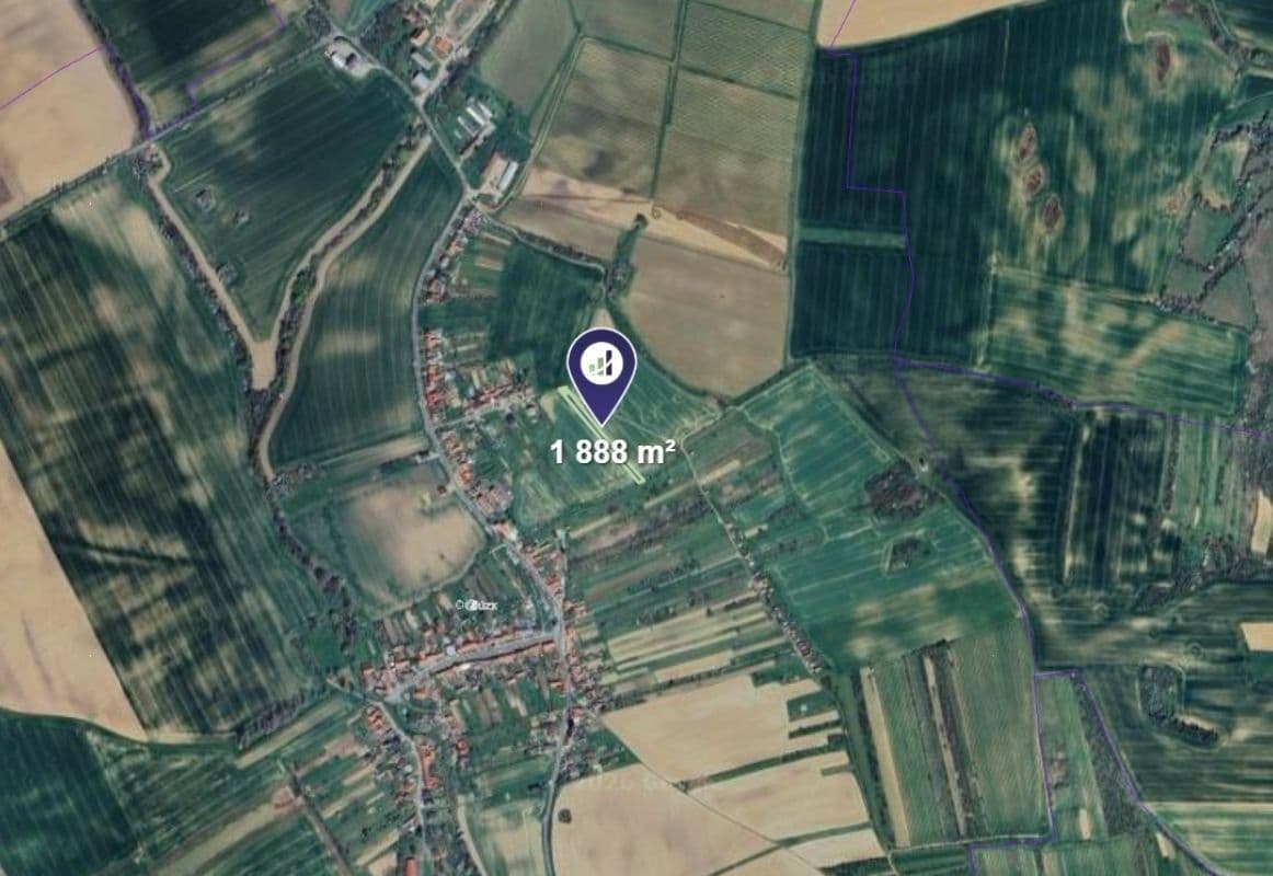 plot for sale, 1,888 m², Hýsly, Jihomoravský Region plot for sale, 1,888 m², Hýsly, Jihomoravský Region