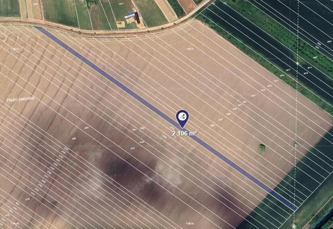 plot for sale, 2,106 m², Kobylí, Jihomoravský Region plot for sale, 2,106 m², Kobylí, Jihomoravský Region